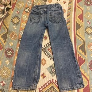 Boys Wrangler 20x 6slim adjustable waistband blue jeans